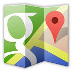 Android Google Maps 7.0 launcher icon